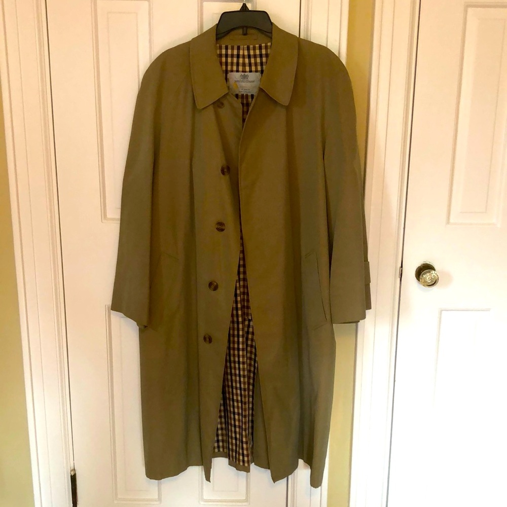 Aquascutum of London Vintage Weatherproof Raincoat